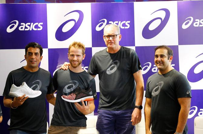 Kane Williamson and Tom Moody