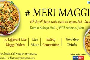 The Bhukkad Flea hosts first Maggi event June in Juhu