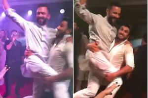 Sonam Kapoor's wedding reception: Ranveer Singh lifts Anand Ahuja and dances