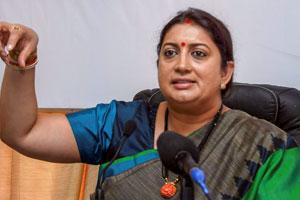 Smriti Irani: Whoever from BJP contests from Amethi will win