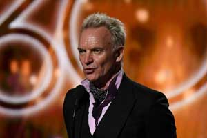 Musician Sting receives honorary degree from Brown University