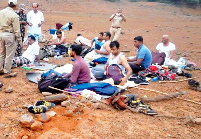 The seasoned trekkers went into the area despite numerous signboards warning that entering the forest without permission is an offence