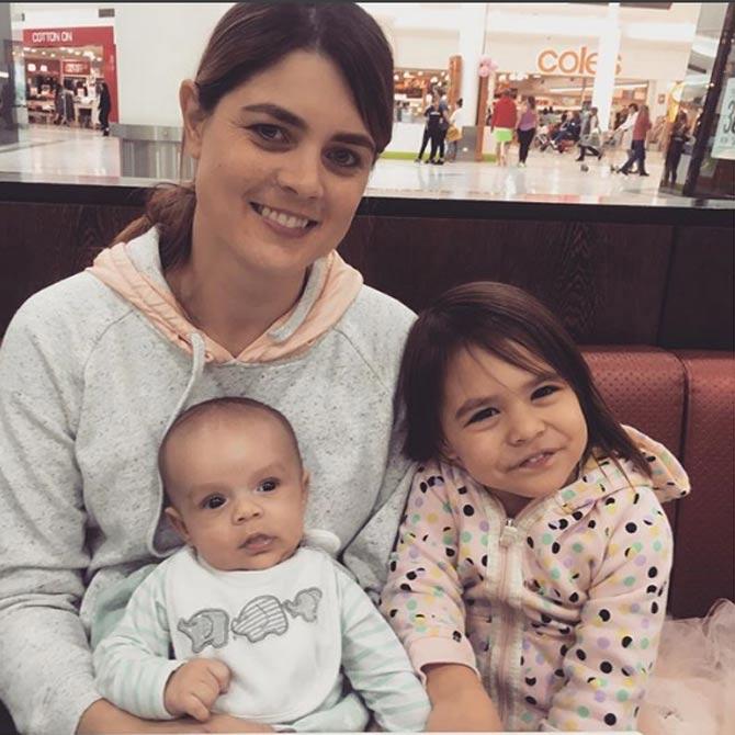 One more Mother's Day post from Mitchell Johnson on Mother's Day. Johnson wrote, 'Thank you to this wonderful woman for being the best mum to our 2 beautiful children. You always amaze me at how you 'just get it done' & the love you have for them both makes me smile. Happy Mother's Day @jessicabratichjohnson'