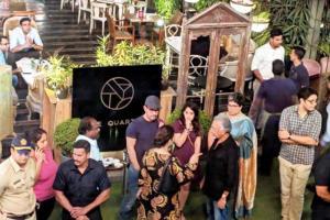Aamir Khan watches a play with ex-wife Reena, children Junaid and Ira