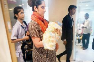 Sania Mirza heads home from the hospital with son Izhaan