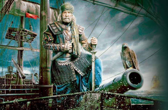 A poster of Thugs Of Hindostan