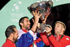 Croatia beat France 3-1 to lift Davis Cup