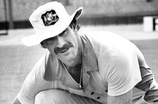 Dennis Lillee, who rocked the West Indies with his four-wicket burst at the SCG on November 28, 1978