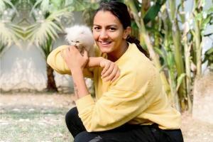 Geeta Phogat wishes fans a good morning with her kitten