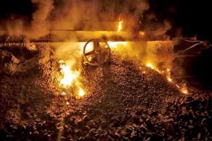 Mumbai: Trains cancelled, diverted as bogies go up in flames