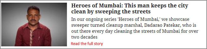  Heroes Of Mumbai: This Man Keeps The City Clean By Sweeping The Streets