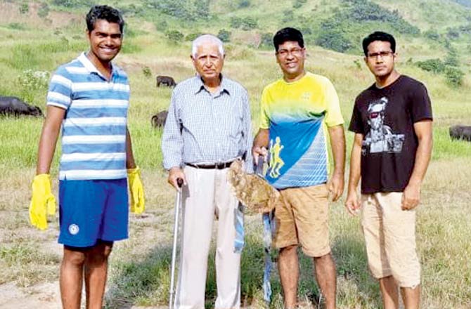 Residents of Hyde Park in Kharghar have been working every week to clean the pond in the area, as CIDCO