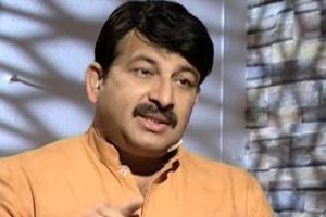 Cong protest outside Manoj Tiwari's office over remarks against Sonia