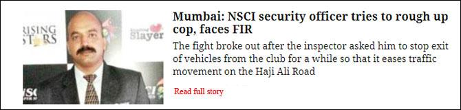 Mumbai: NSCI Security Officer Tries To Rough Up Cop, Faces FIR