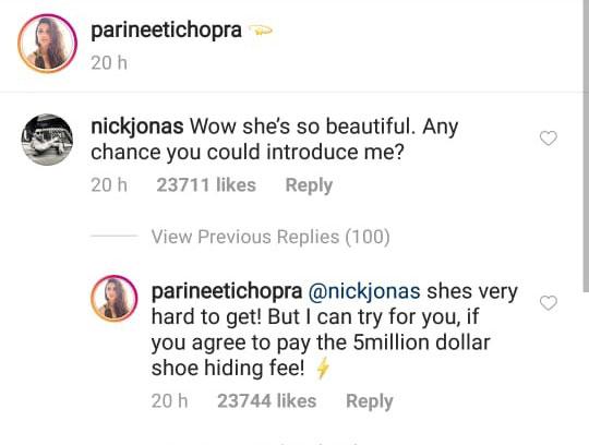 Priyanka Chopra and Nick Jonas