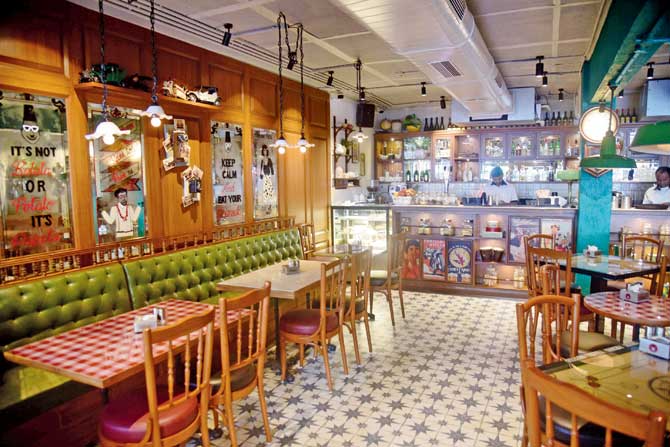 The interiors