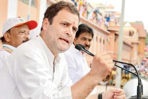Rahul Gandhi targets KCR over corruption, assures farm loan waiver