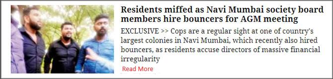  Residents Miffed As Navi Mumbai Society Board Members Hire Bouncers For AGM Meeting