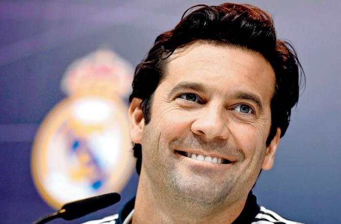 Real Madrid interim coach Santiago Solari