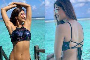 Shilpa Shetty flaunts 'beach body' in Maldives, see photos and videos