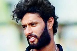 Karnataka steady as Mumbai pacer Dubey claims all four wickets