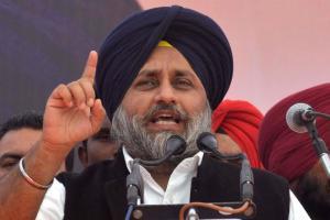 Sukhbir Badal, others court arrest to protest 'distortion' of Sikh hist