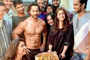 Varun gorges on pizzas as team Kalank wraps up its schedule; See pics