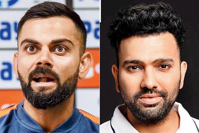 Virat Kohli and Rohit Sharma