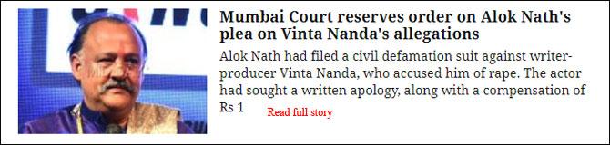 Mumbai Court Reserves Order On Alok Nath