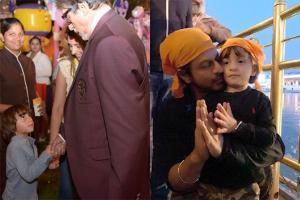 SRK requests Big B to stay with AbRam on Saturdays and play games