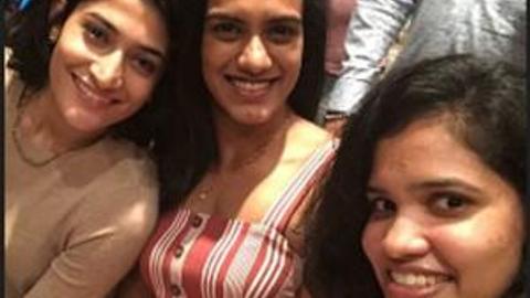 Ashwini Ponnappa's day out with PV Sindhu and other shuttlers