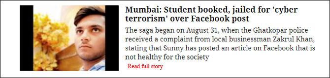 Mumbai: Student Booked, Jailed For 