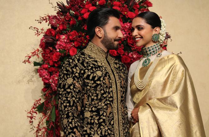 Ranveer Singh and Deepika Padukone