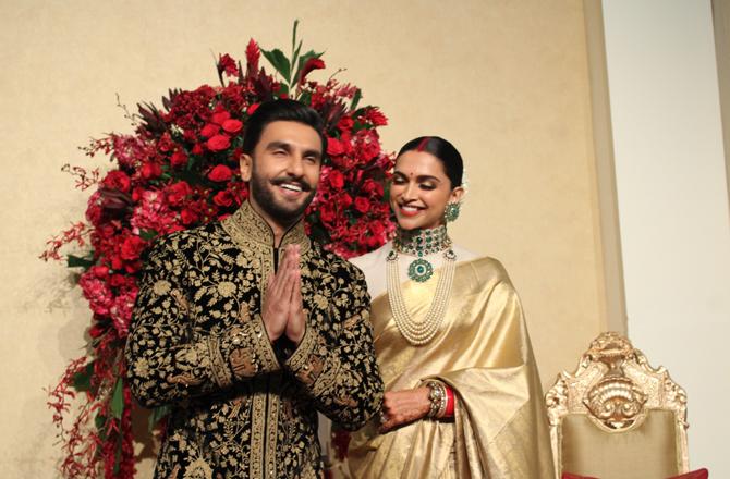 Ranveer Singh and Deepika Padukone