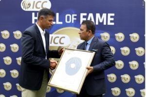 Rahul Dravid inducted into the ICC Hall of Fame