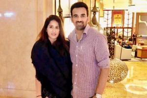 Zaheer-Sagarika celebrate first wedding anniversary in Dubai