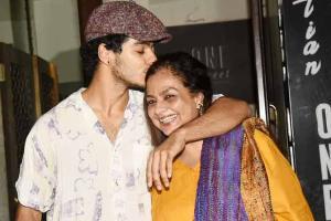 Photos: Ishaan Khatter celebrates birthday with family, Janhvi Kapoor