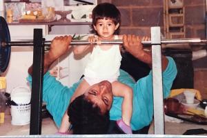 Karan Deol birthday: Father Sunny Deol shares cute throwback photo