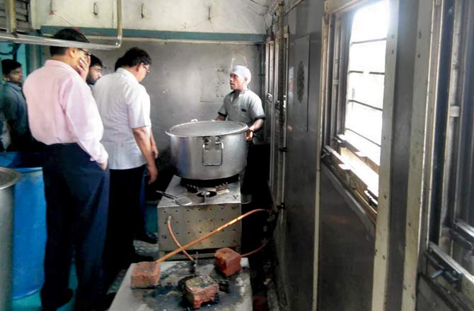 There have been repeated complaints over unhygienic conditions of pantry cars in trains