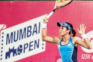 Ankita Raina at the CCI. Pic/Bipin Kokate