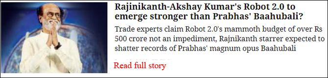 Rajinikanth-Akshay Kumar