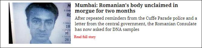 Mumbai: Romanian