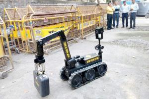 Mumbai Police's bomb squad gets three new high-tech robots