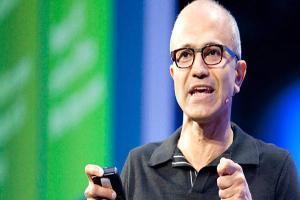 Satya Nadella: Microsoft doesn't use customers' data for profit
