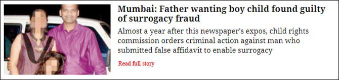 Mumbai: Father Wanting Boy Child Found Guilty Of Surrogacy Fraud