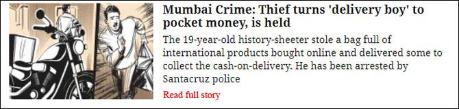 Mumbai Crime: Thief Turns 
