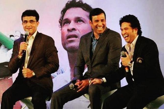 VVS Laxman made his ODI debut in April 1998 and played 86 matches for India scoring 2,338 runs at a batting average of 30.76. His top score is 131 and he has 6 hundreds and 10 fifties. In picture: Three of the greatest batsman in Indian cricket ever in one frame! VVS Laxman with Sourav Ganguly and Sachin Tendulkar