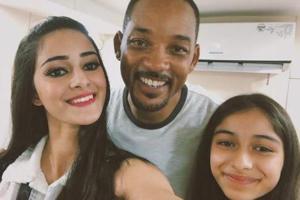 Will Smith visits sets of Student Of The Year 2