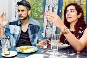 Arjun Kanungo, Jonita Gandhi discuss songs over food at Khar restaurant