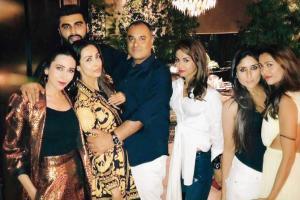 Arjun Kapoor parties with rumoured ladylove Malaika Arora's girl gang